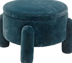 Pufa Storage Blue Ø54cm