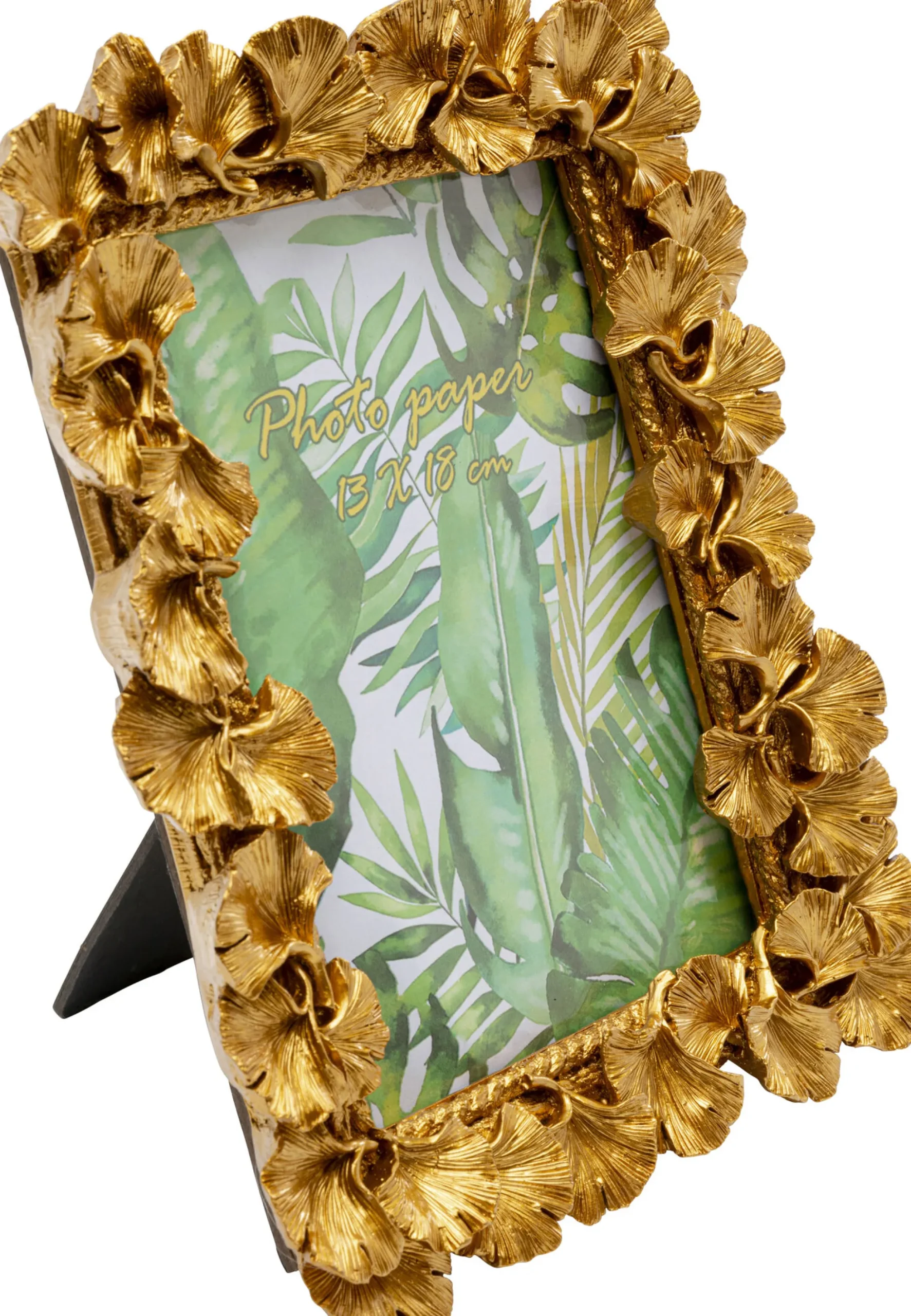 Ramka na zdjęcia Ginkgo Leaf złota 20x24cm