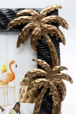 Ramka na zdjęcia Palm Beach 21x24 cm czarno-złota