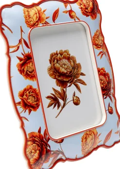 Ramka na zdjęcia Peonies Light Blue 13x17cm