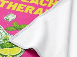 Ręcznik plażowy Beach Therapy różowy 90x170cm
