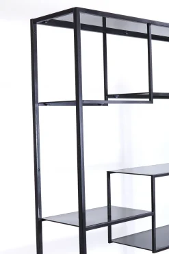Regał Loft 115x195 cm czarny