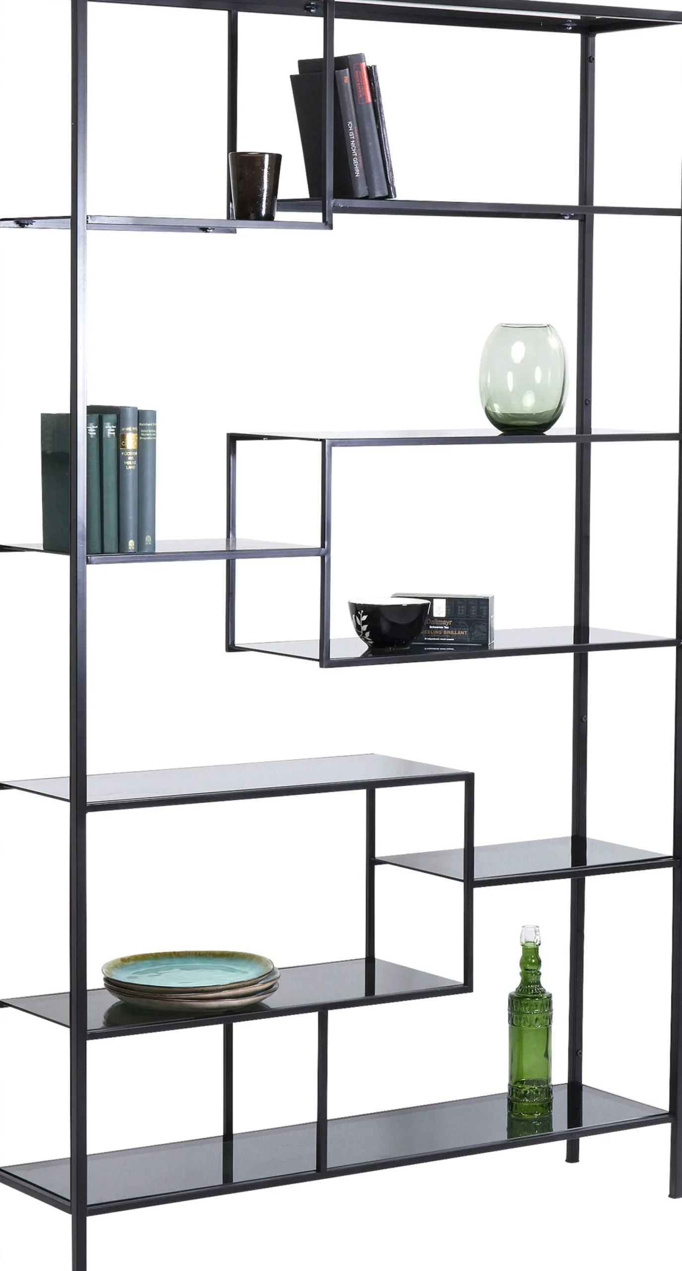 Regał Loft 115x195 cm czarny