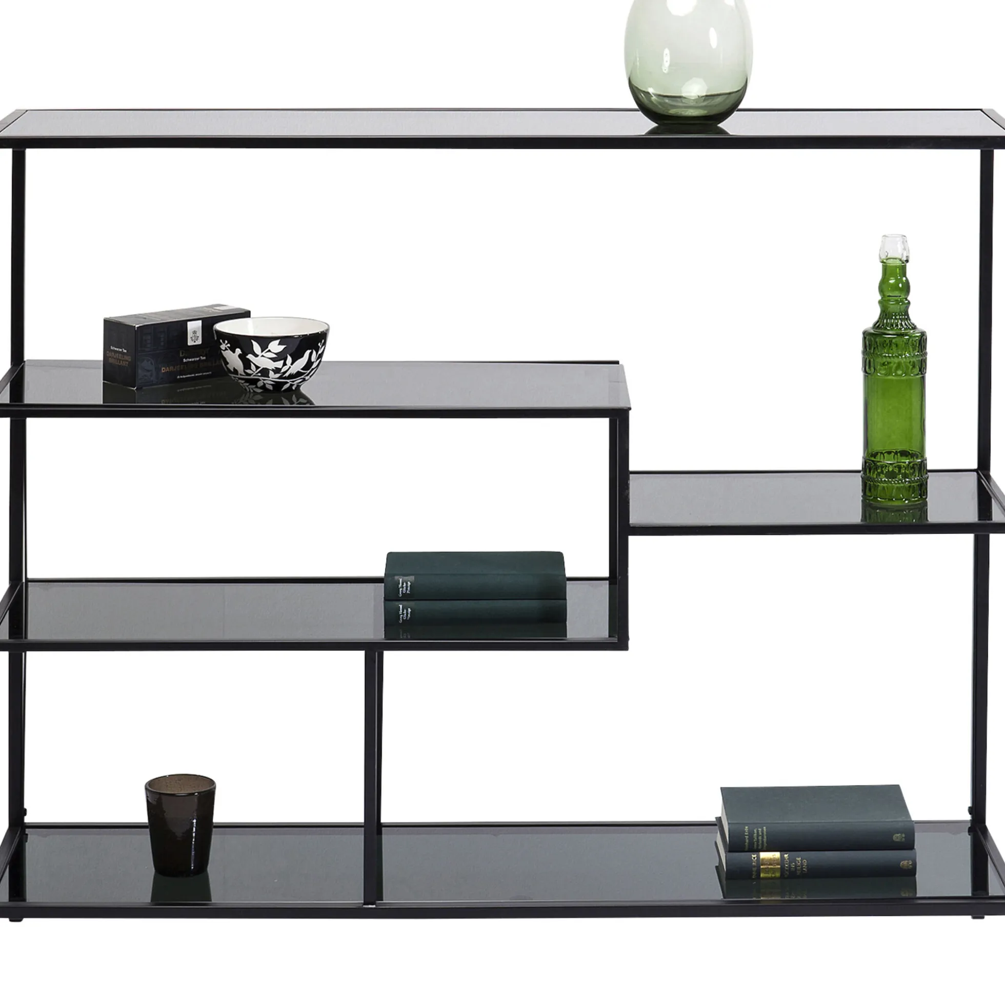Regał Loft 115x100 cm czarny