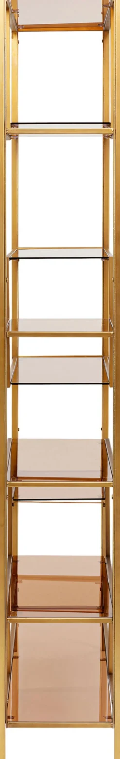 Regał Loft 115x195 cm złoty