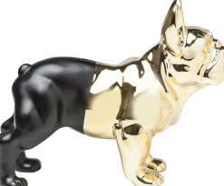 Skarbonka Bulldog 34x28 cm czarno-złota