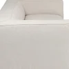 Sofa Cubetto Cord 3 os. 220 cm kremowa