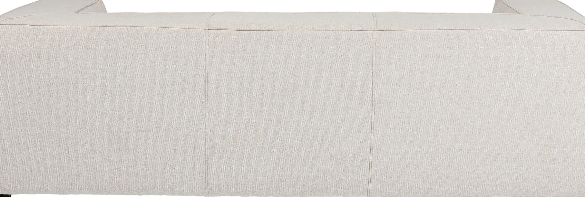Sofa Cubetto Cord 3 os. 220 cm kremowa