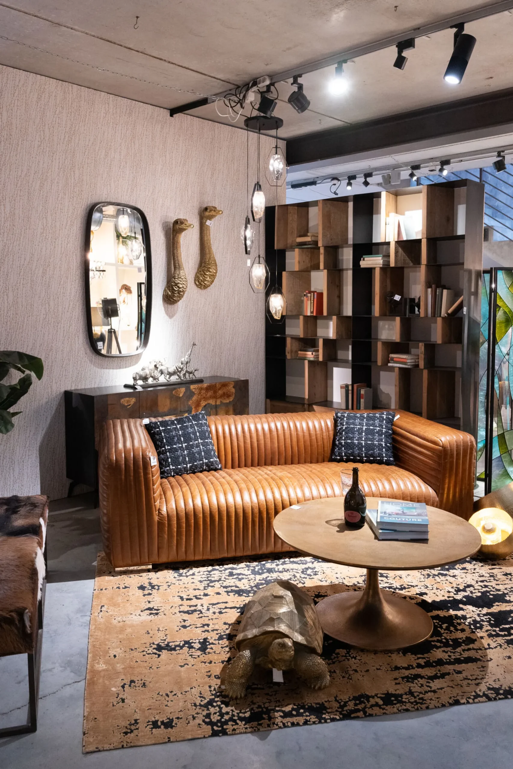 Sofa Malibu 3-os. 226 cm skóra naturalna
