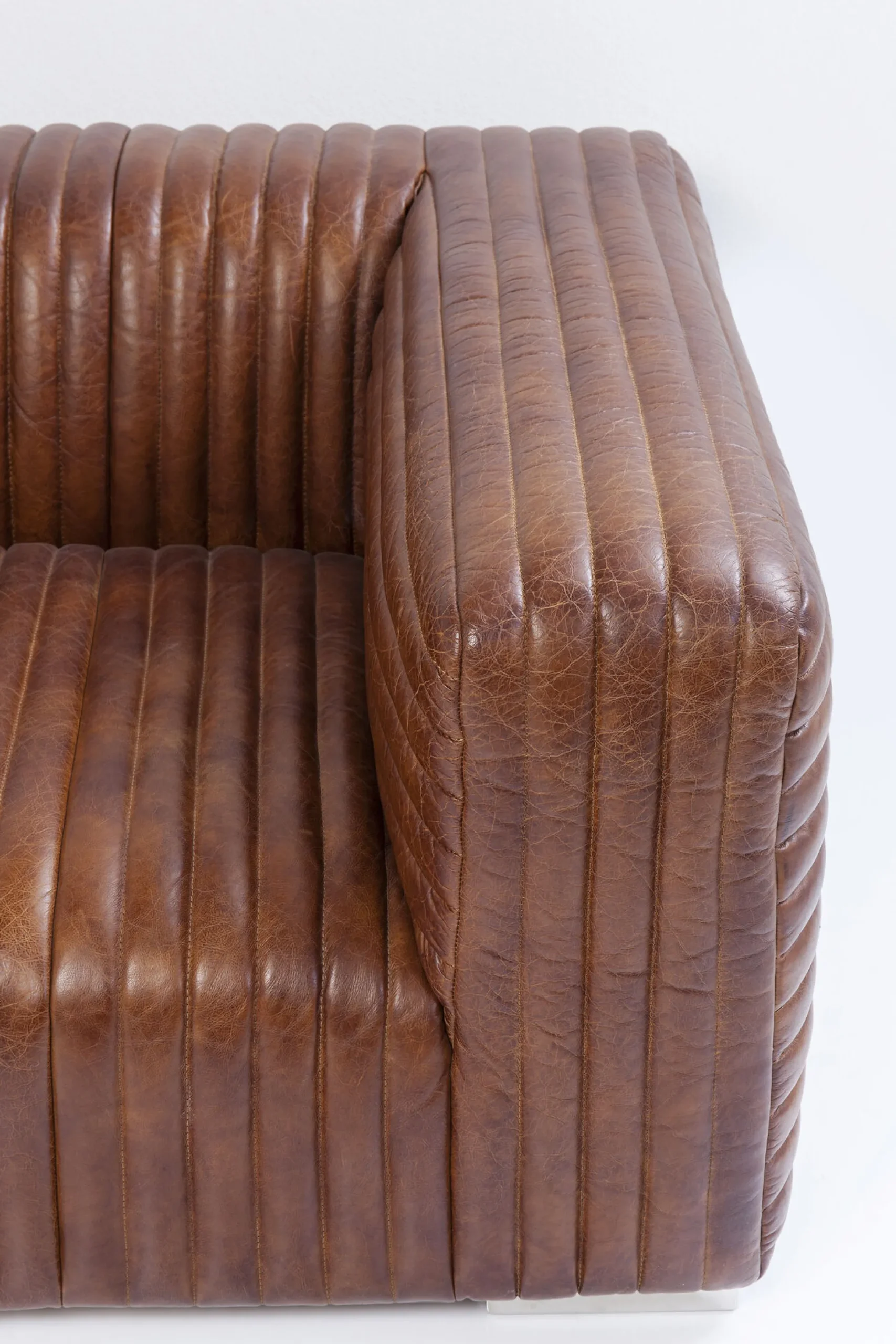Sofa Malibu 3-os. 226 cm skóra naturalna