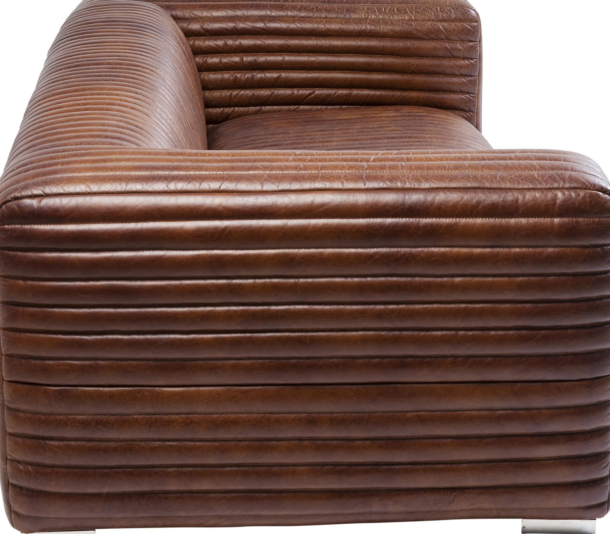 Sofa Malibu 3-os. 226 cm skóra naturalna