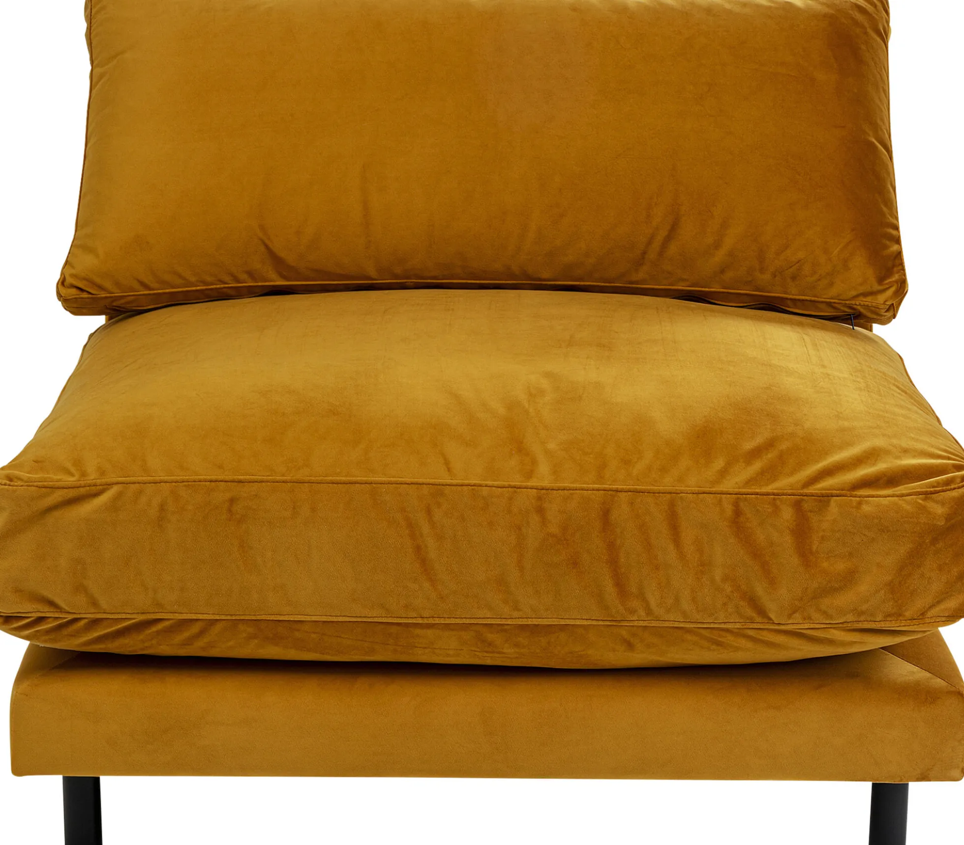 Sofa - moduł Discovery 100x101 cm bursztynowa