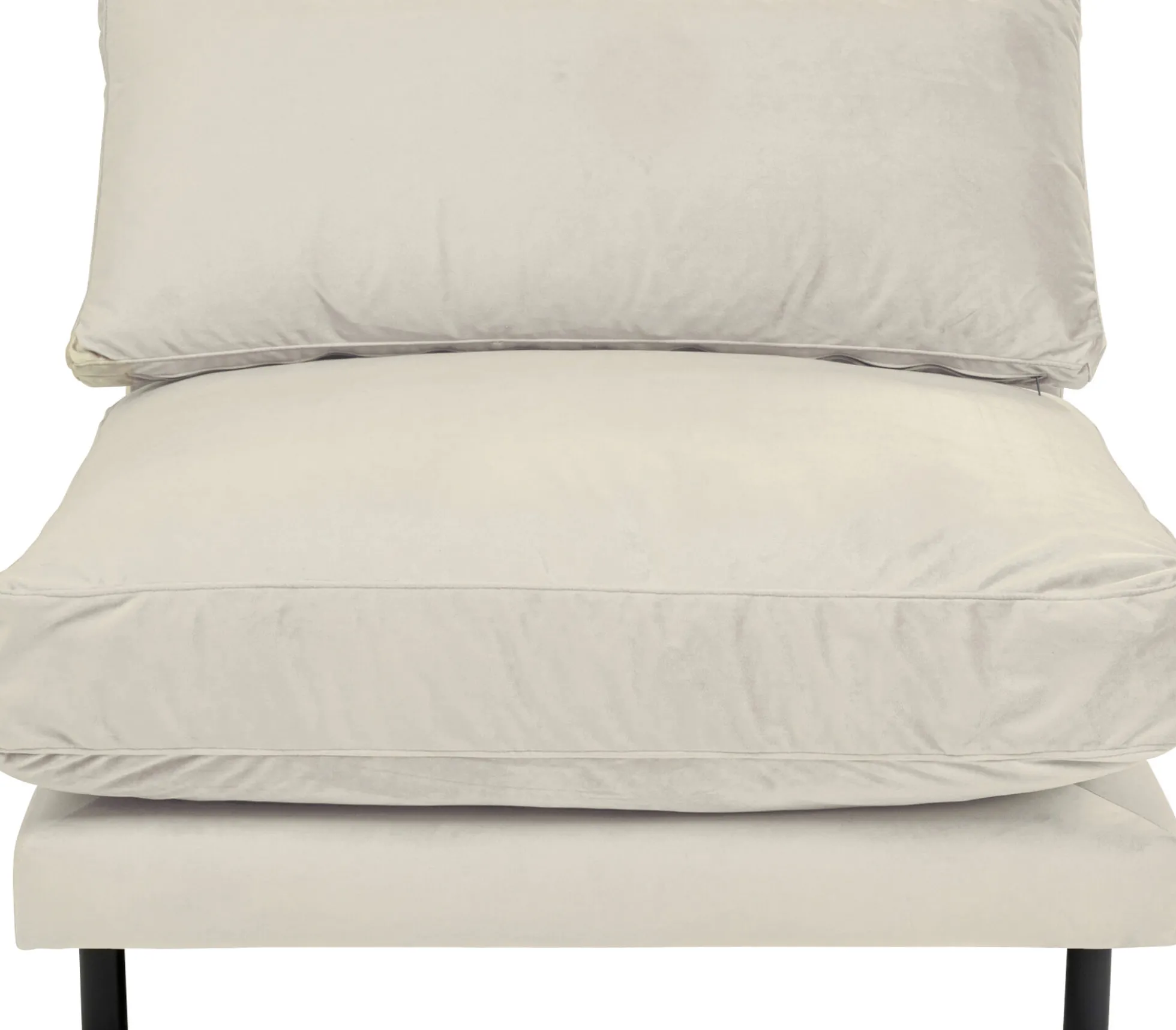 Sofa - moduł Discovery 100x101 cm kremowa