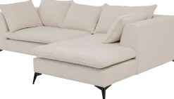 Sofa narożna Jimmy kremowa prawa