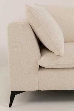 Sofa narożna Jimmy kremowa prawa