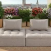 Sofa ogrodowa Portofino szara (2/Set)