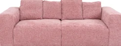Sofa 3-osobowa Gonzo różowa 236cm
