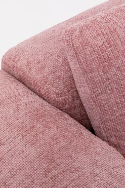Sofa 3-osobowa Gonzo różowa 236cm
