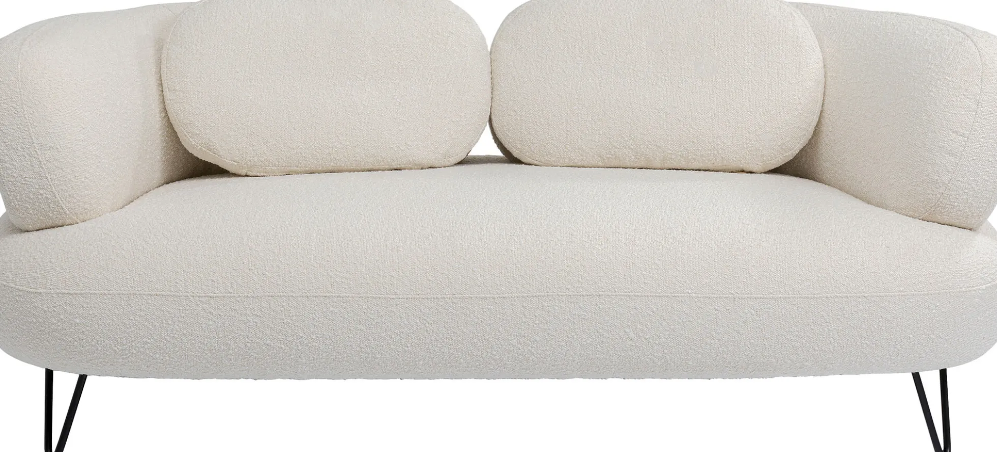Sofa Peppo 2-os. 182 cm biała
