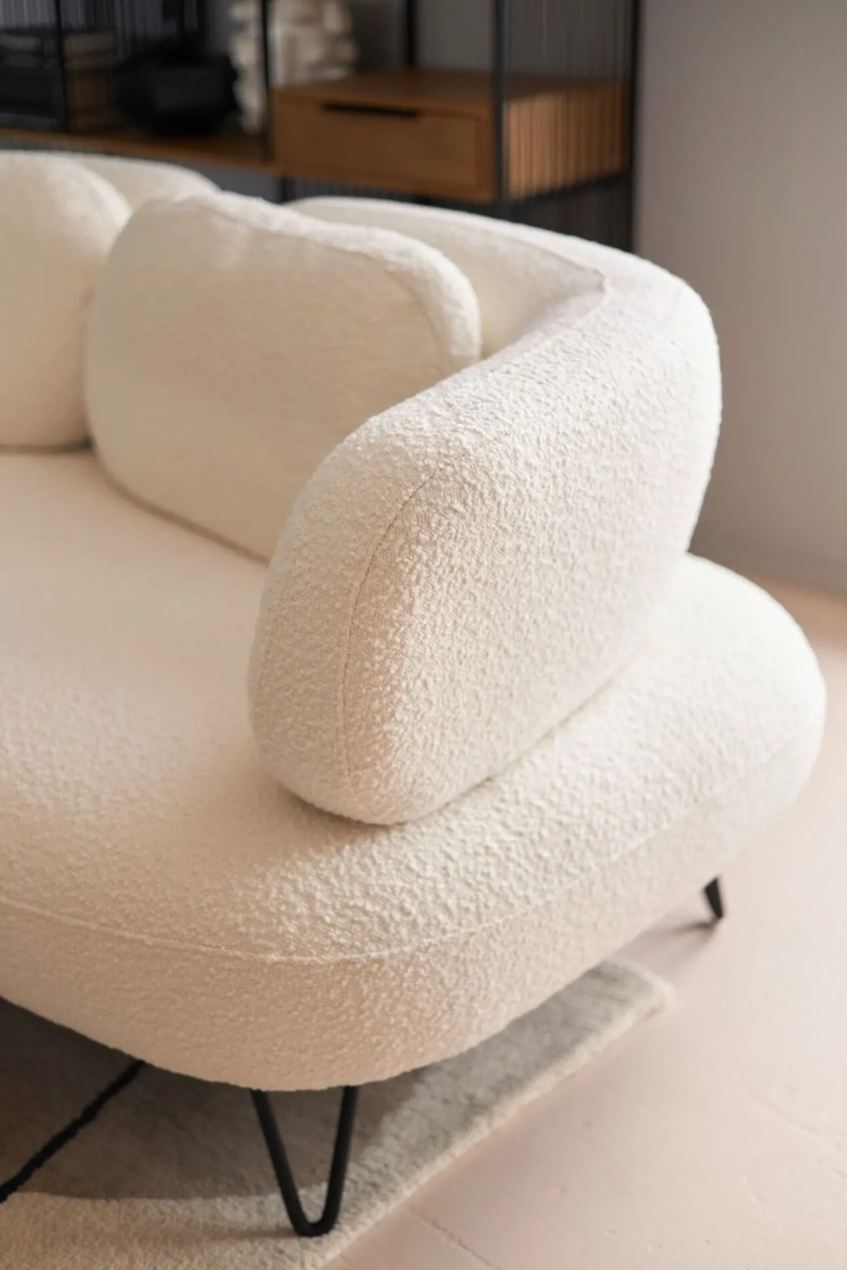 Sofa Peppo 2-os. 182 cm biała