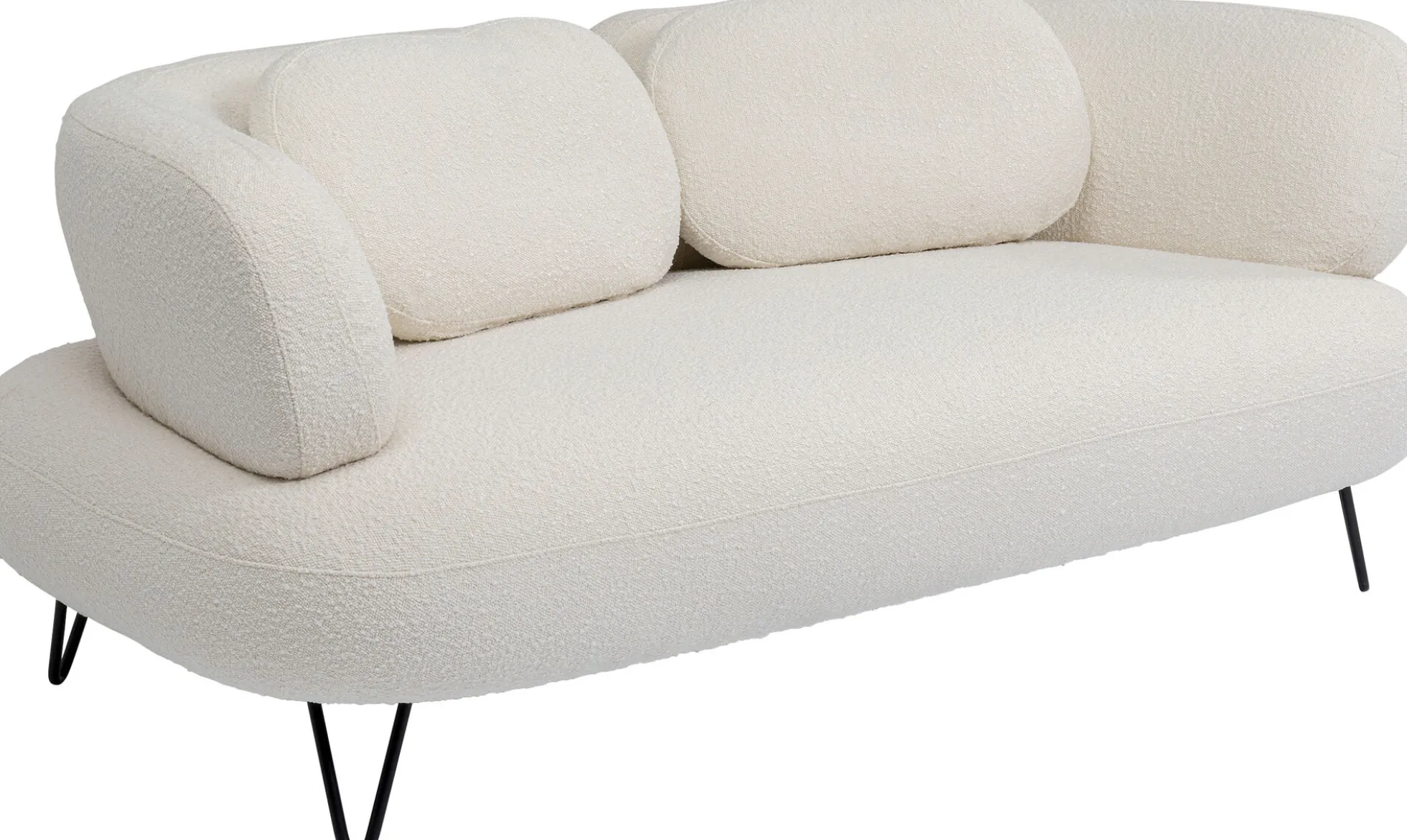 Sofa Peppo 2-os. 182 cm biała