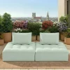Sofa Portofino miętowa ogrodowa (2/Set)