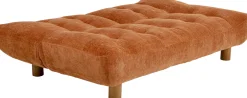 Sofa Rozkładana Mel Pomarańczowa 188cm