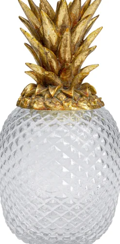 Słoik dekoracyjny Pineapple 16x31 cm transparentny