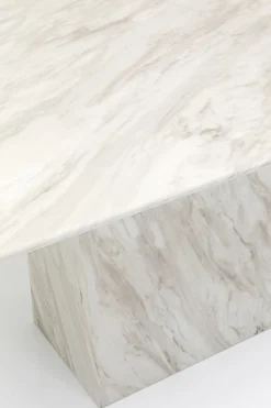 Stół Artistico Marble 160x90 cm biały