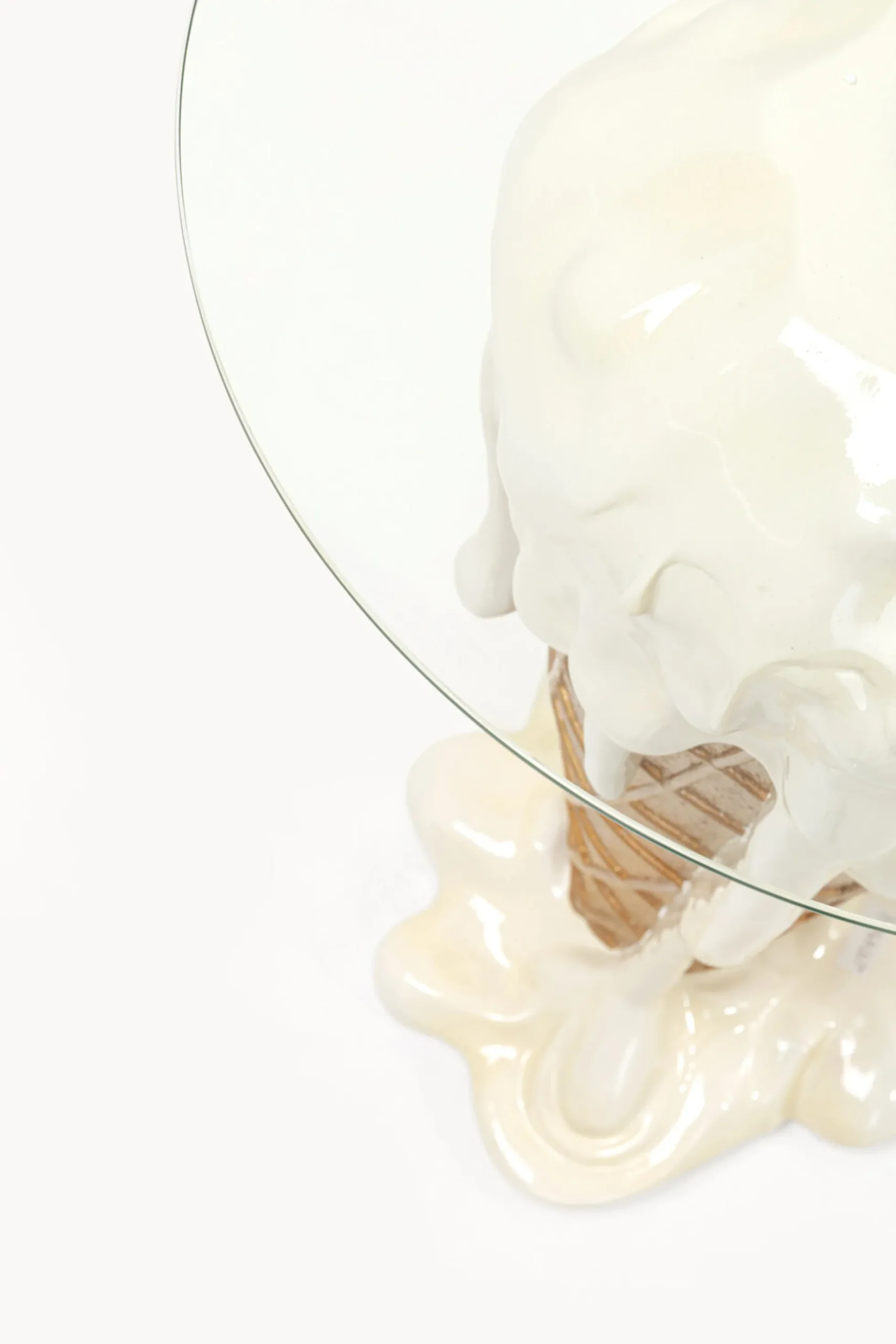Stół Bistro Ice Cream Vanilla Ø48cm