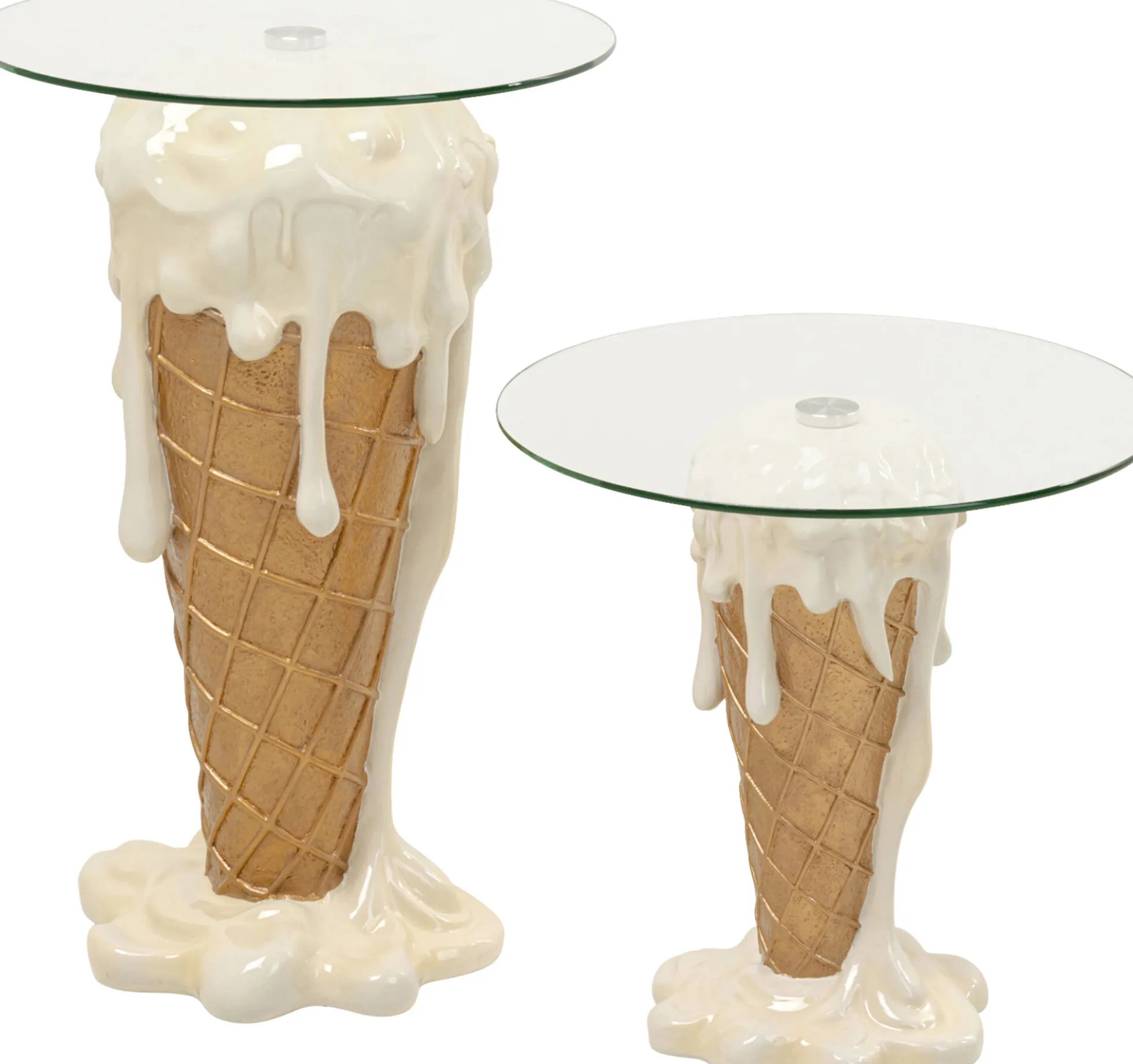 Stół Bistro Ice Cream Vanilla Ø48cm