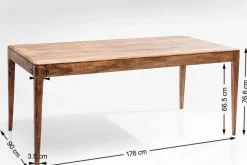 Stół Brooklyn naturalny 175x90 cm
