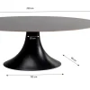 Stół Grande Possibilita 220x120 cm czarny - blat marmur