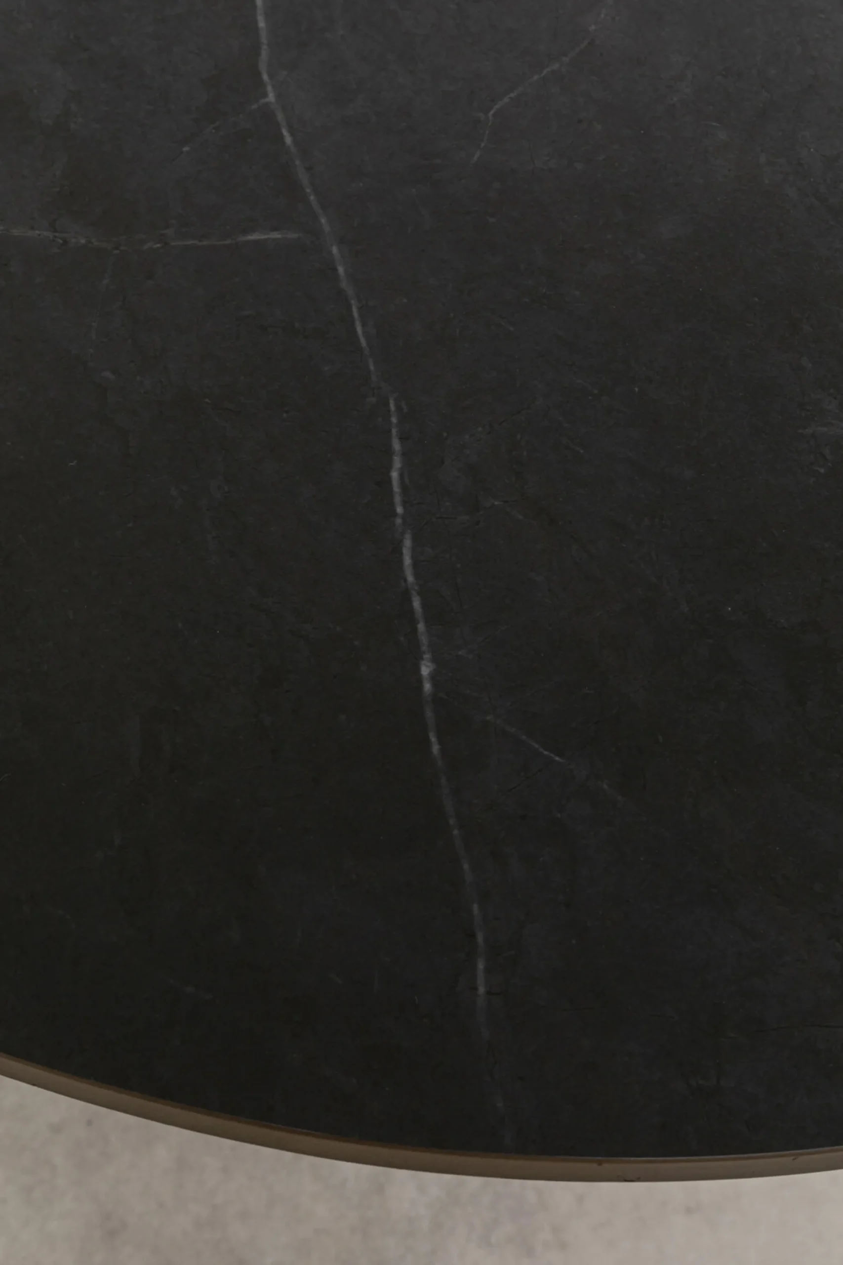 Stół Grande Possibilita 220x120 cm czarny - blat marmur