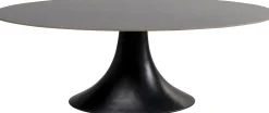 Stół Grande Possibilita 220x120 cm czarny - blat marmur