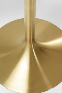 Stół Invitation Set Ceramic White Brass Ø120cm