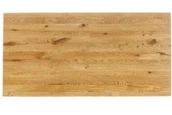 Stół Jackie 160x80 cm dąb - nogi czarne