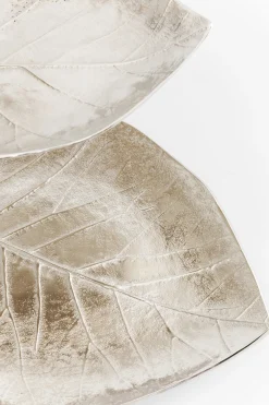 Stojak na biżuterię Leaf 45x46 cm srebrny