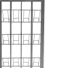 Stojak na wino Vinoteca 50x150 szary
