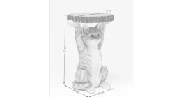 Stolik Animal Ms Cat 33x35 cm kolorowy