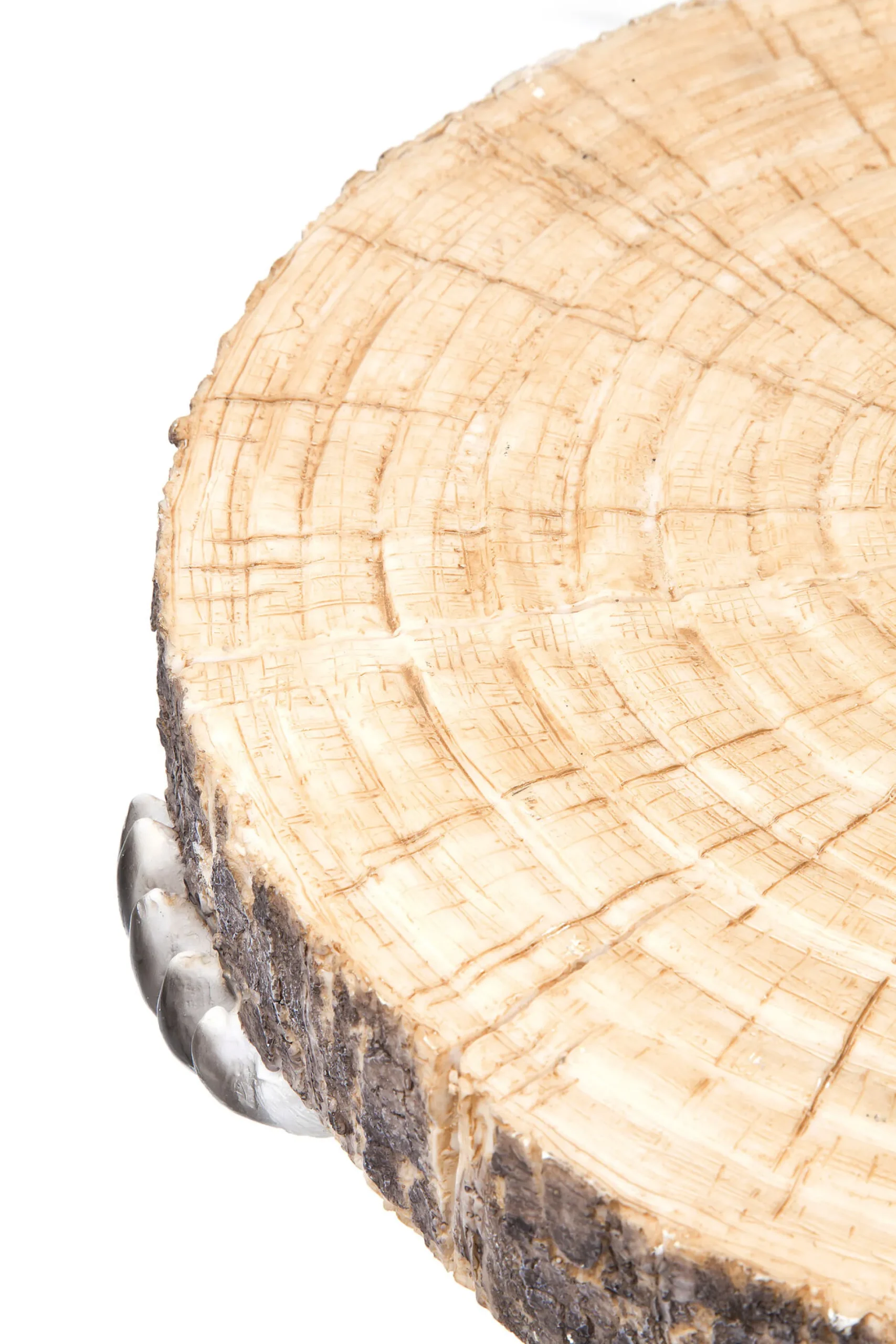 Stolik Bear ∅37 cm biały