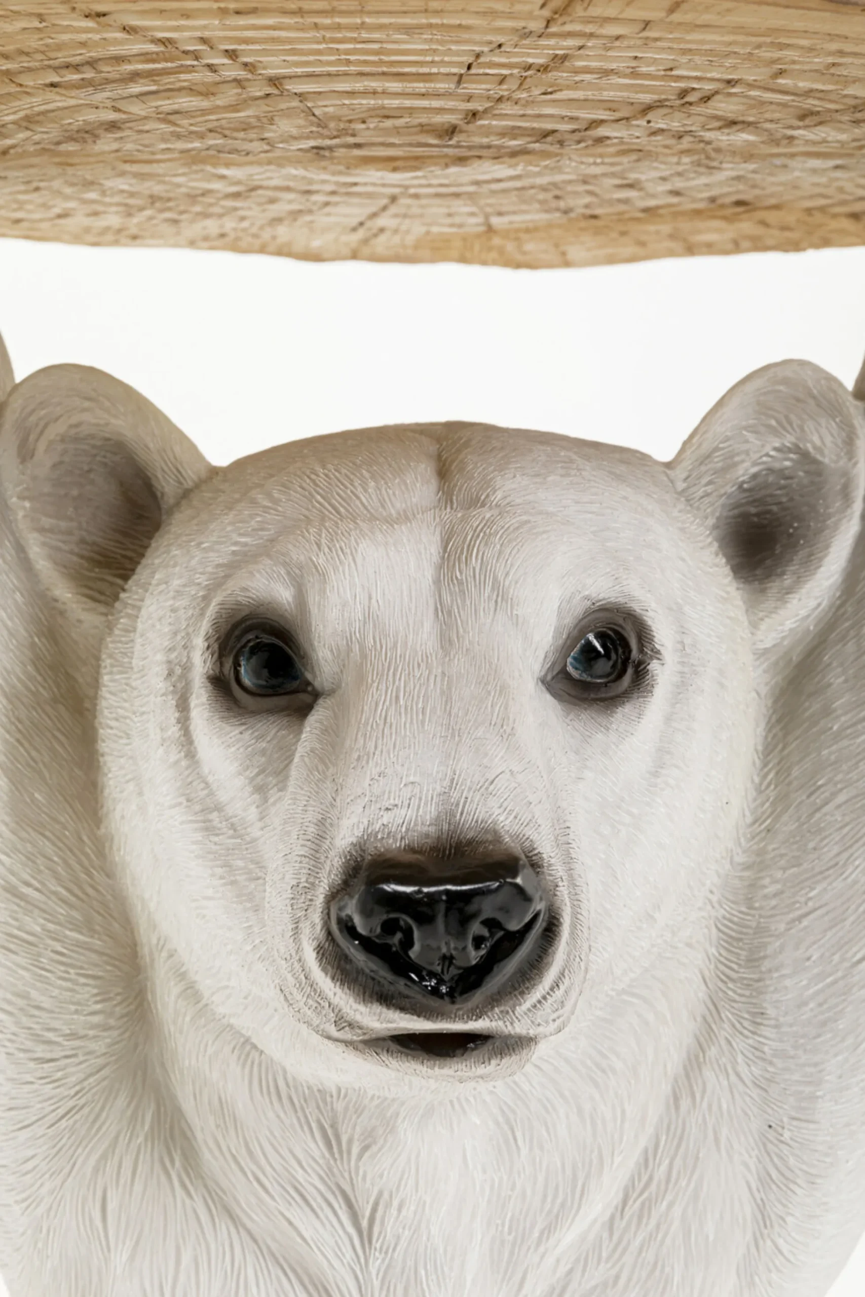 Stolik Bear ∅37 cm biały
