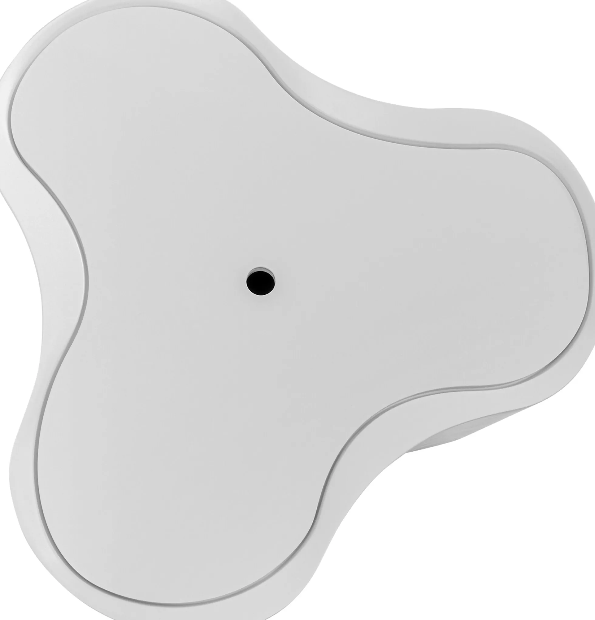 Stolik boczny Lotus biały 35cm