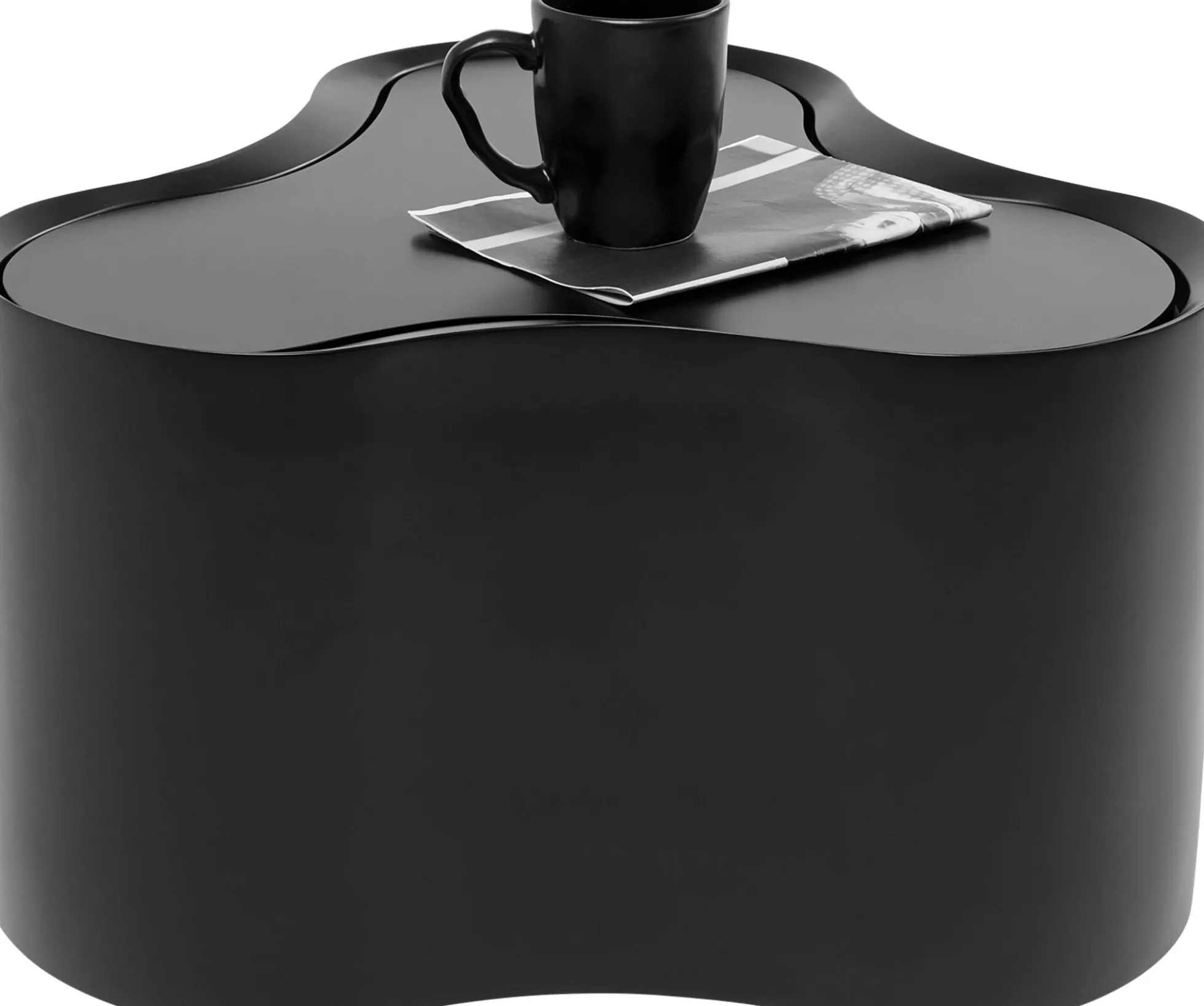 Stolik boczny Lotus czarny 30cm