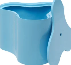 Stolik boczny Lotus jasnoniebieski 35cm