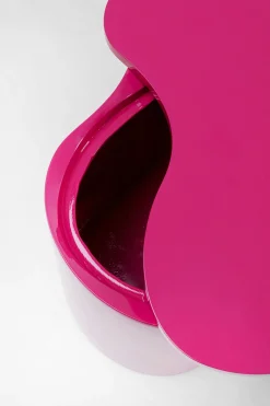 Stolik boczny Lotus różowy 35cm