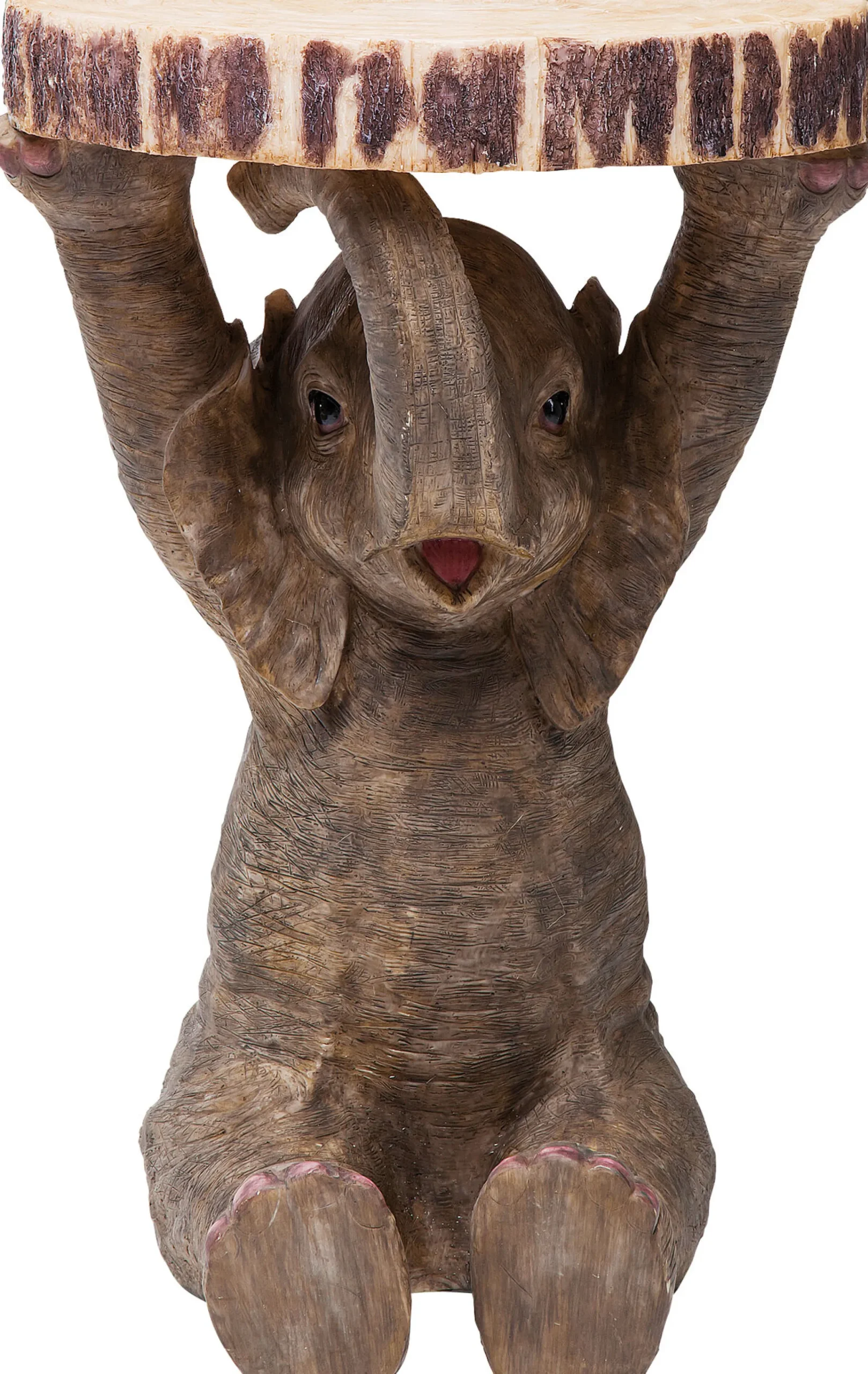 Stolik Elephant ∅36 cm brązowy