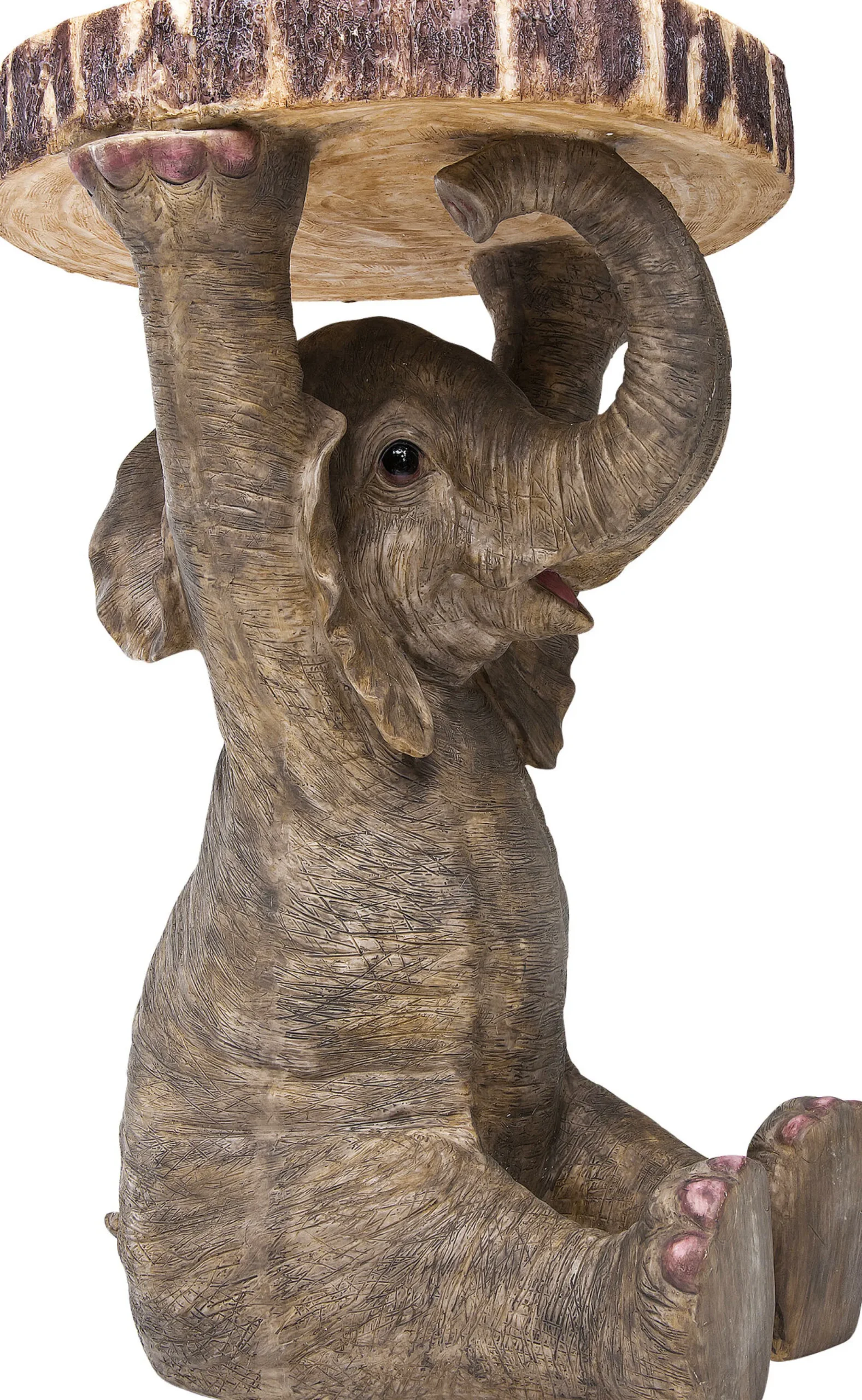 Stolik Elephant ∅36 cm brązowy
