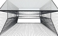 Stolik kawowy Dimension 80x80 cm czarny