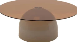 Stolik kawowy Jolly kremowy Ø80cm